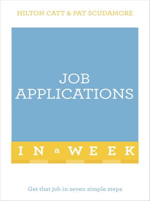 cover image of Job Applications In A Week